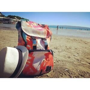 Badass Backpacks Sincerity Inside Cheryl Hicks Artist Design Bag Limited Edition